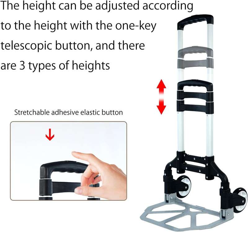 Multi Functional Alloy Folding Trolley Truck