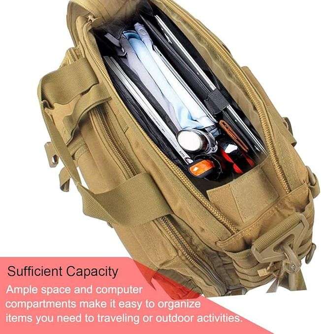 Tactical Multifunctional Briefcase Unisex Bag