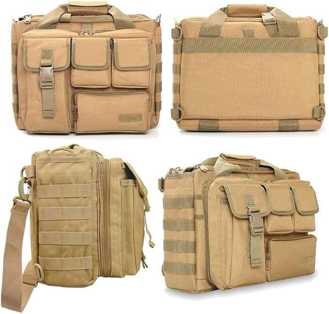 Tactical Multifunctional Briefcase Unisex Bag