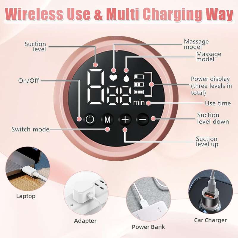 Electric USB Chargeable Breast Pump