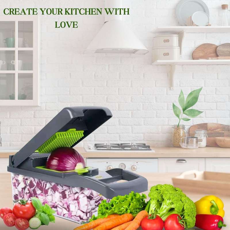 12 in 1 Multi-Functional Vegetable Slicers And Chopper
