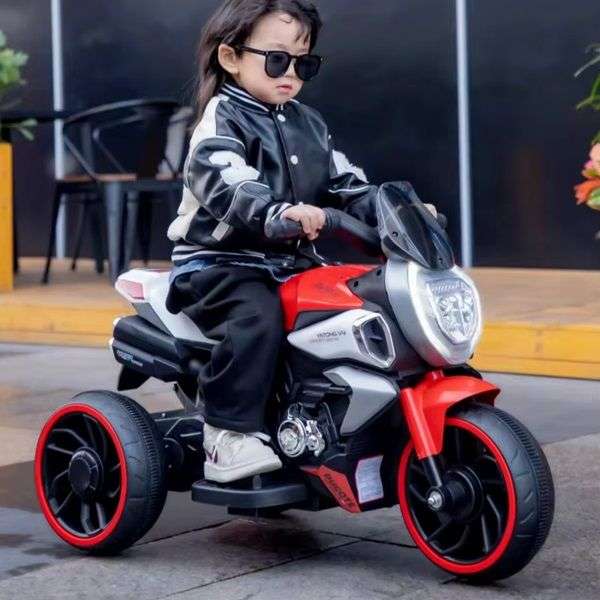 Rechargeable Electric 3 Wheeled Kids Bike