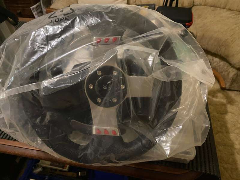 Logitech gaming steering wheel