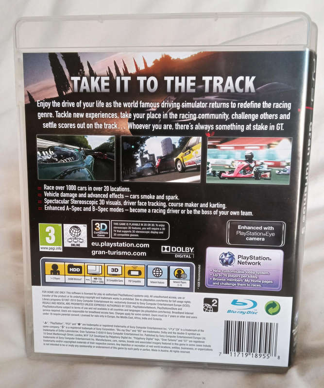 Gran Turismo 5 in new condition
