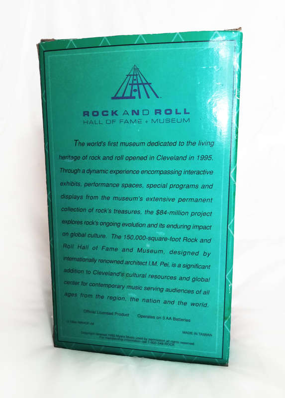 Vintage Rock and Roll Hall of Fame Museum Jukebox Alarm Clock 1994