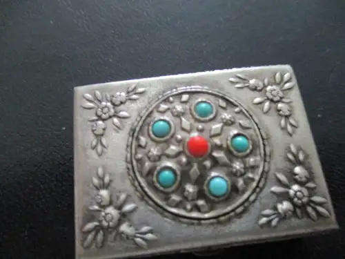 Silver Ornated Lidded Box