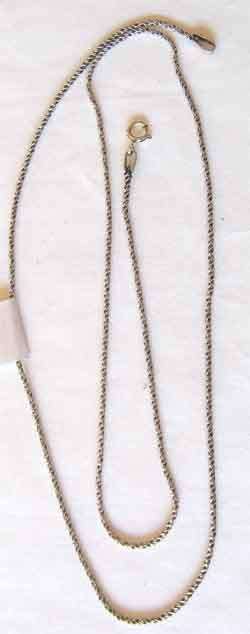 925 Sterling Silver " POP-CORN " Chain 65 cm Long Chain
