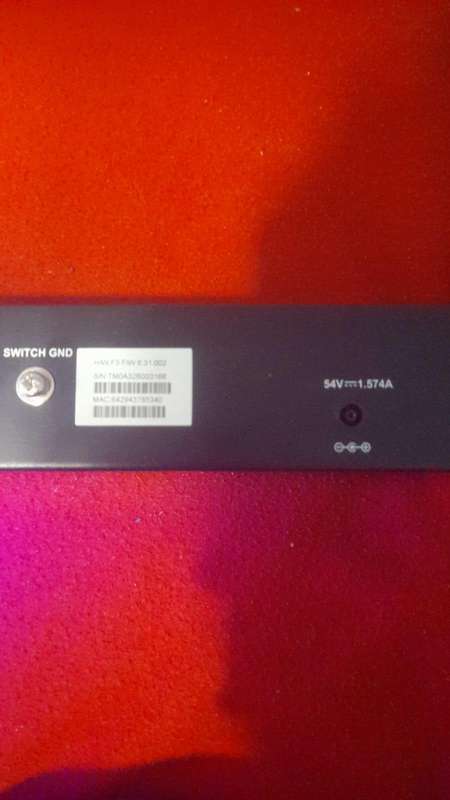 D-Link 8 port Managed PoE Switch