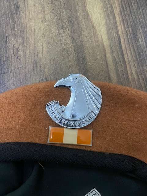 South African Personal Services Corps Beret with badge and bar. Original