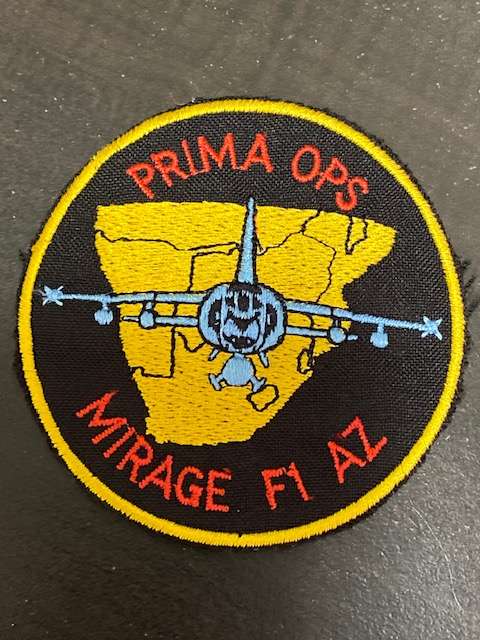 SA Airforce MIRAGE F1 AZ Prima Ops Patch