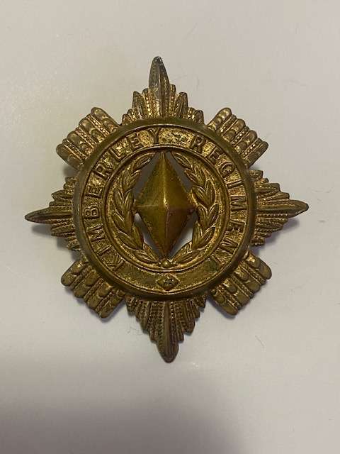 Kimberly Regiment Cap Badge Worn 1899-1939