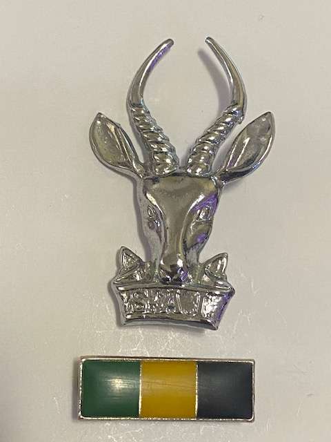 SA Army Infantry Badge and Bar. All Pins.