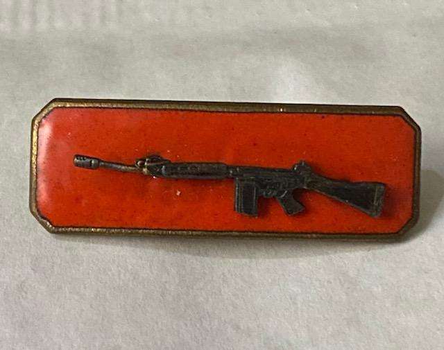 SADF Marksman shooting badge. Bronze