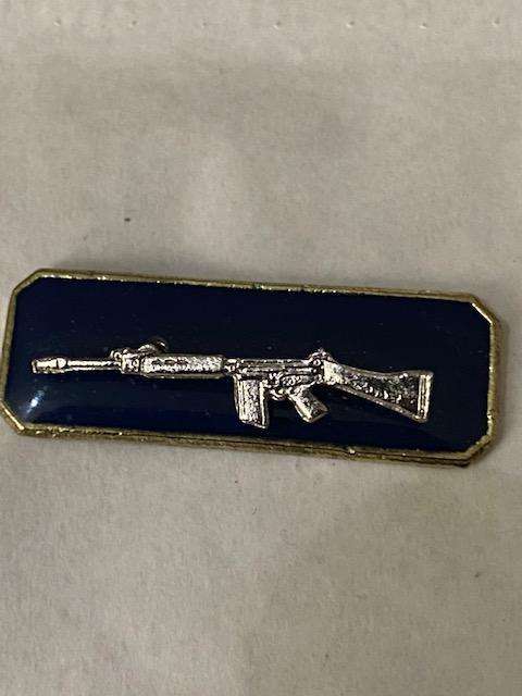 SA Army S.A.P Marksman Qualification Badge. Silver.