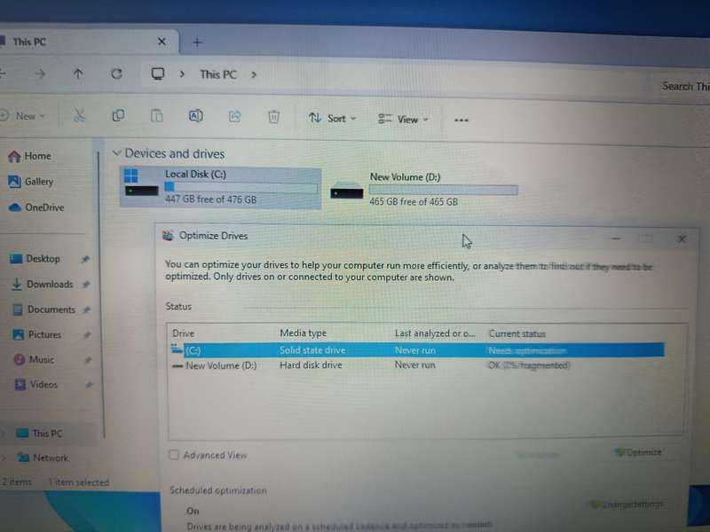 Lenovo A6 AMD 9th Gen 8gig Ram ddr4 512ssd + 500gb HD