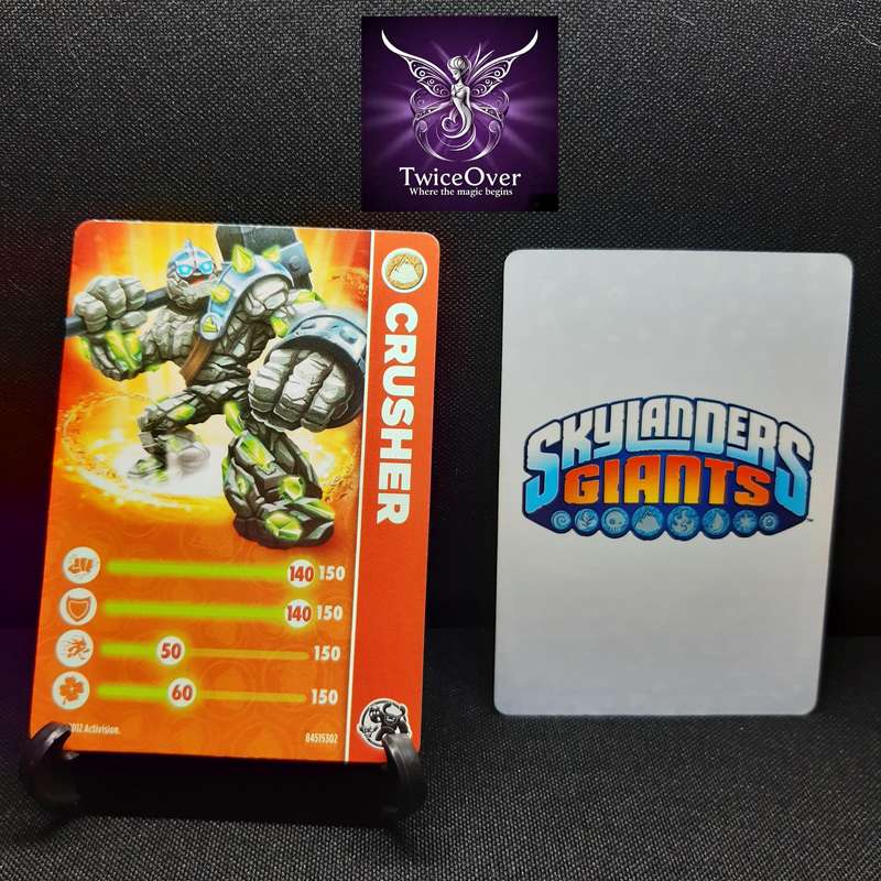 SG - Skylanders Trading Card - Crusher