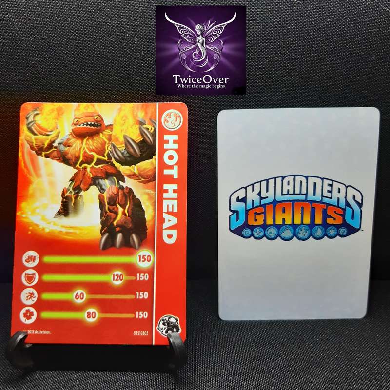SG - Skylanders Trading Card - Hot Head