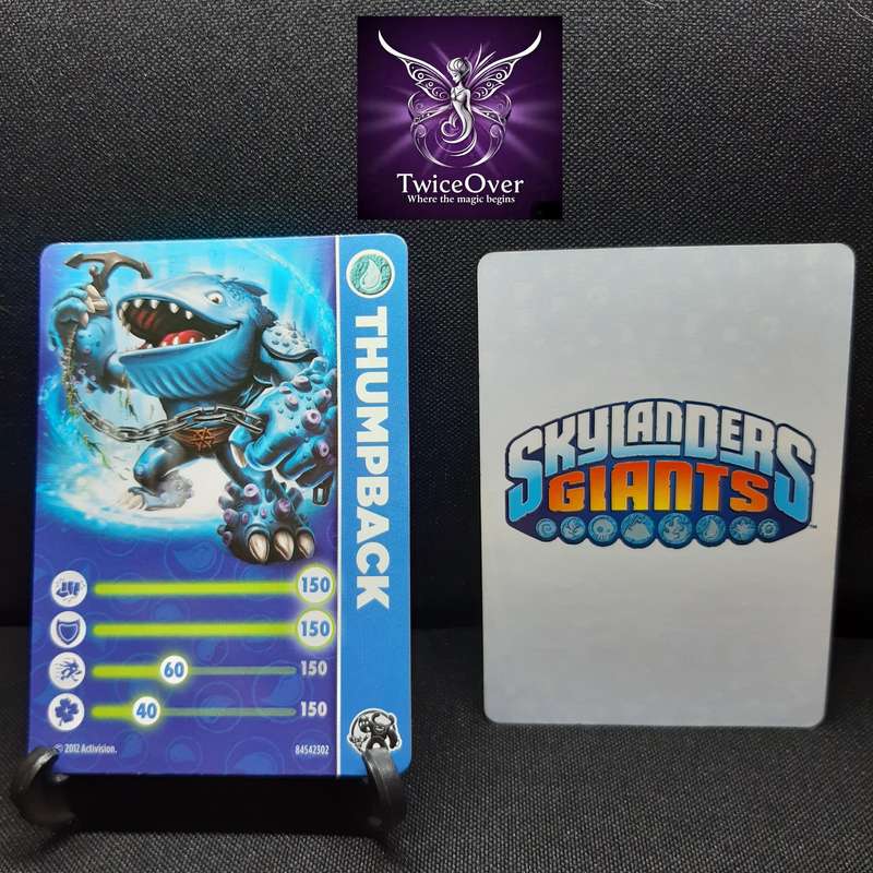 SG - Skylanders Trading Card - Thumpback