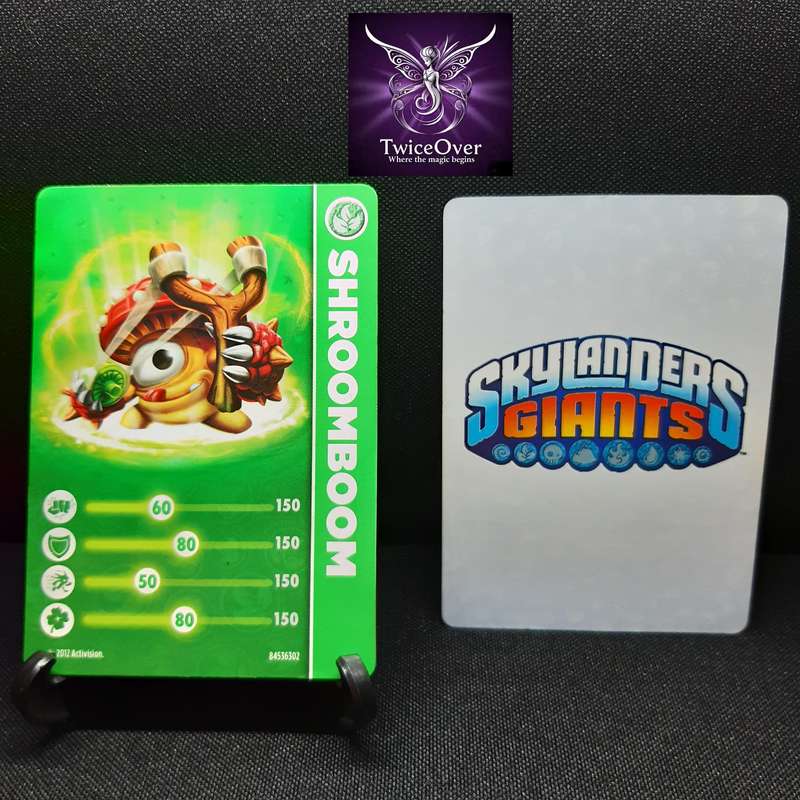 SG - Skylanders Trading Card - Shroomboom - S1