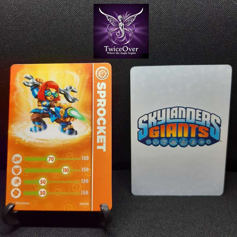 SG - Skylanders Trading Card - Sprocket - S1