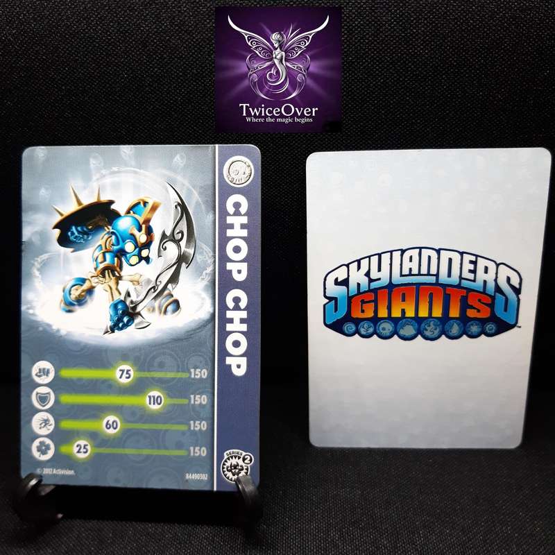 SG - Skylanders Trading Card - Chop-Chop - S2