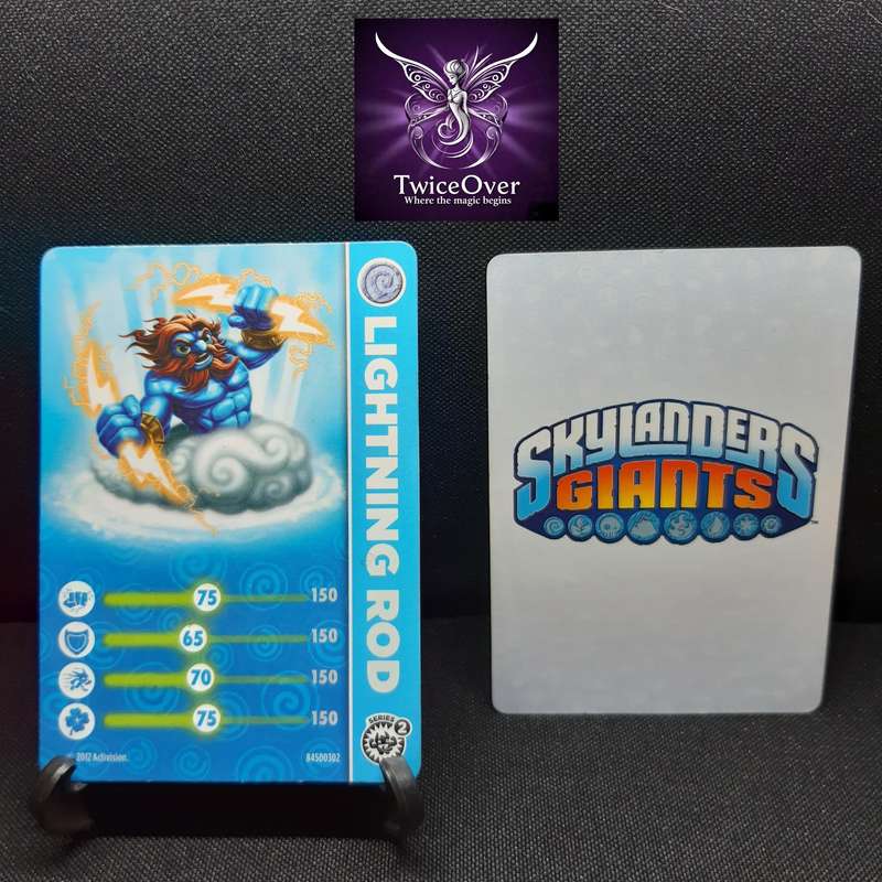 SG - Skylanders Trading Card - Lightning Rod - S2