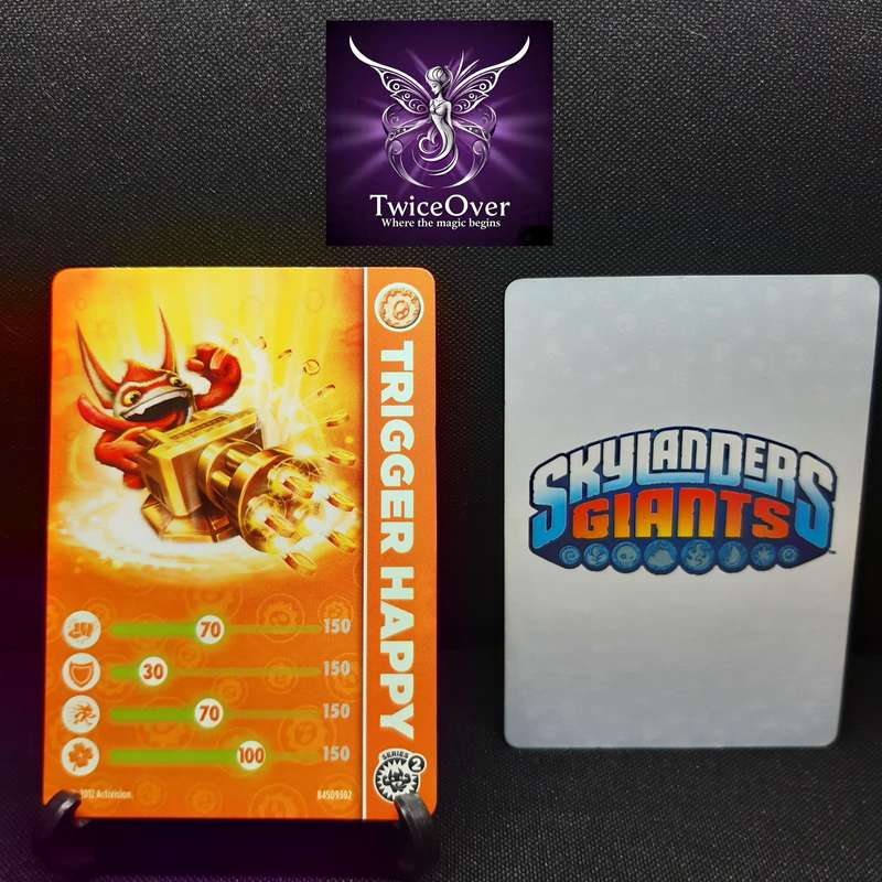 SG - Skylanders Trading Card - Trigger Happy - S2