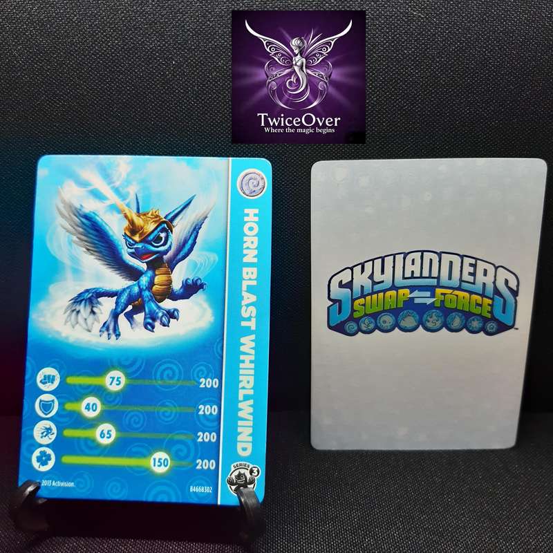 SSF - Skylanders Trading Card - Horn Blast Whirlwind - S3