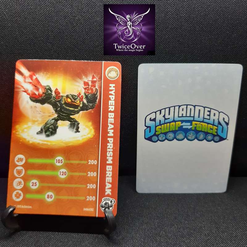 SSF - Skylanders Trading Card - Hyper Beam Prism Break - S3