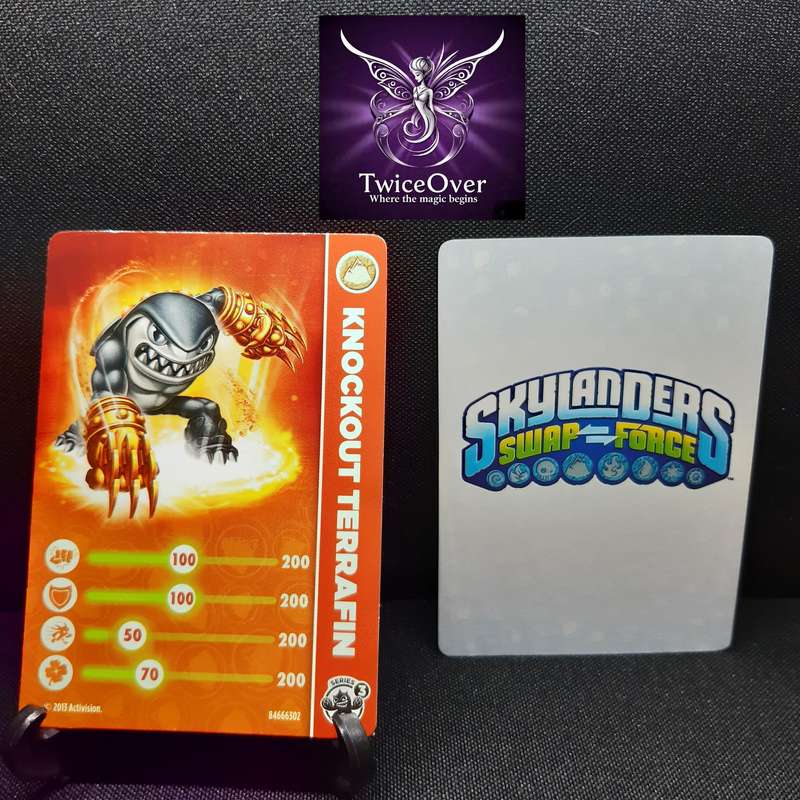 SSF - Skylanders Trading Card - Knockout Terrafin - S3