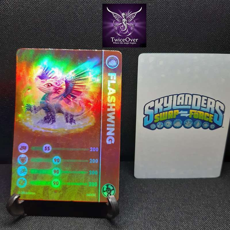 SSF - Skylanders Trading Card - Flashwing - LightCore
