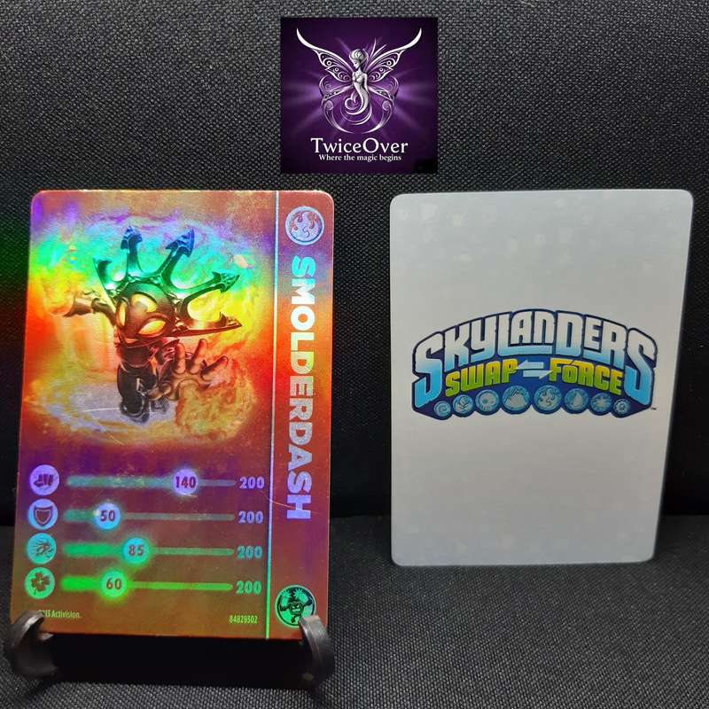 SSF - Skylanders Trading Card - Smolderdash - LightCore
