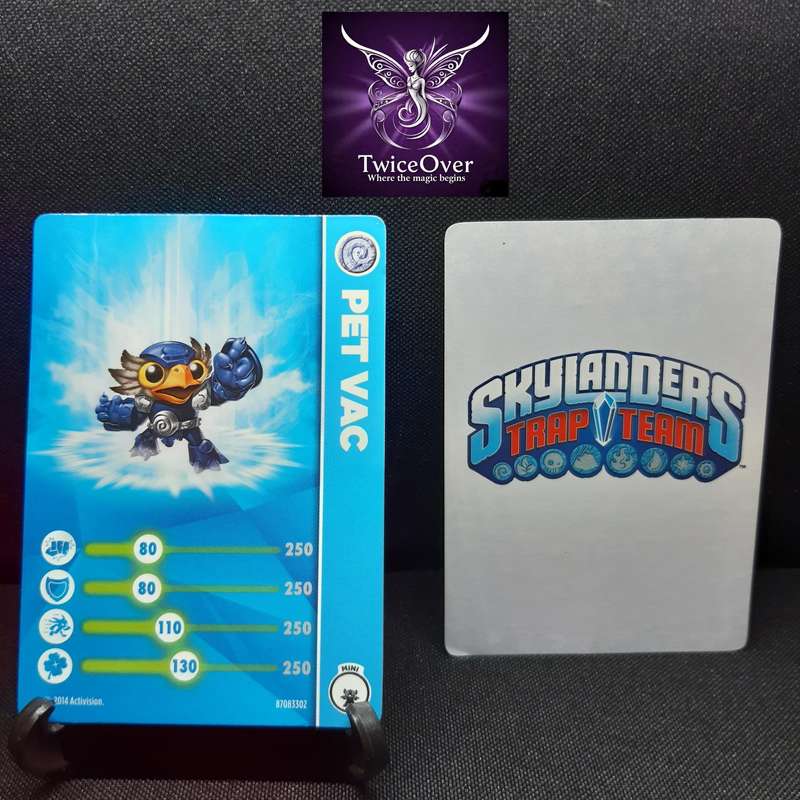 STT - Skylanders Trading Card - Pet Vac - Mini