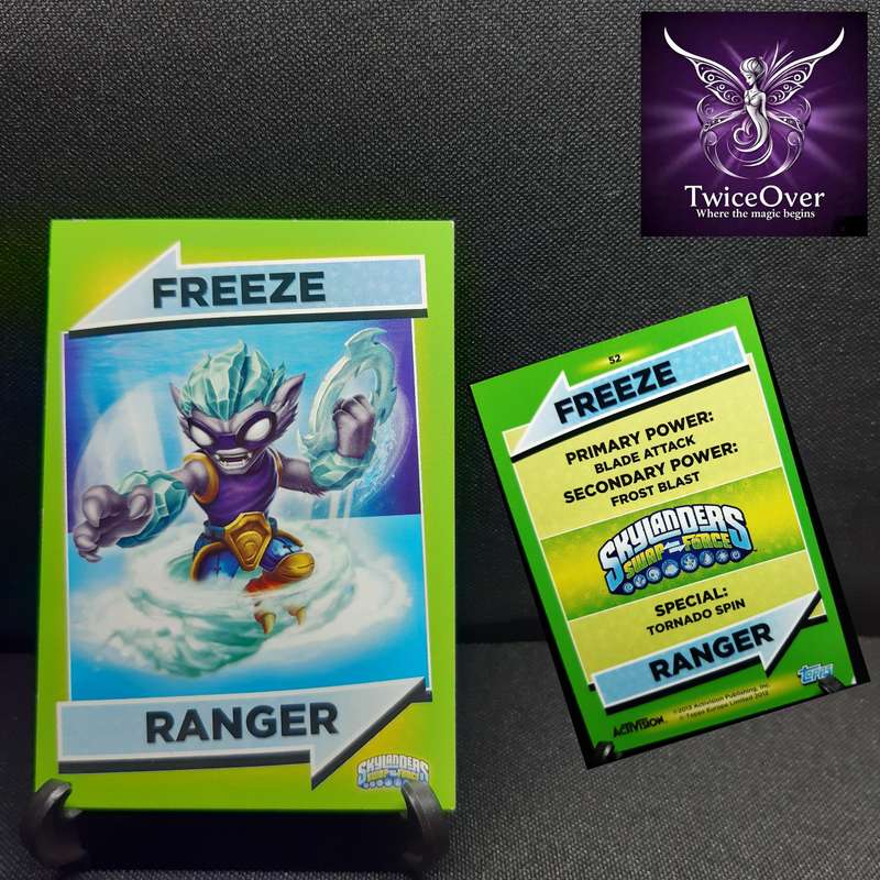 SSF - Skylanders Trading Card - 52 - Freeze Ranger
