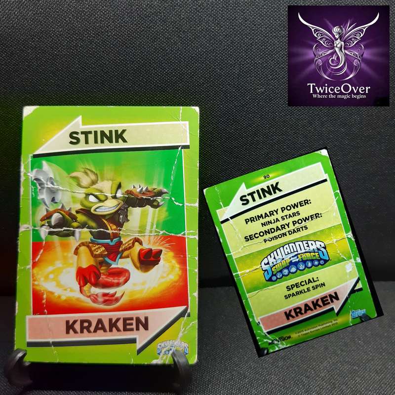 SSF - Skylanders Trading Card - 90 - Stink Kraken