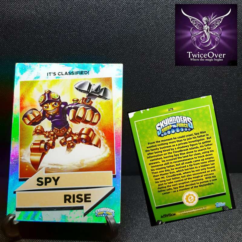 SSF - Skylanders Trading Card - 275 - Spy Rise