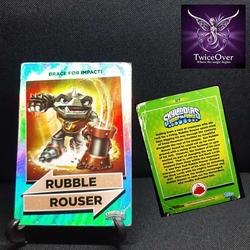 SSF - Skylanders Trading Card - 277 - Rubble Rouser