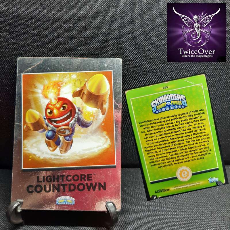SSF - Skylanders Trading Card - 285 - LightCore Countdown
