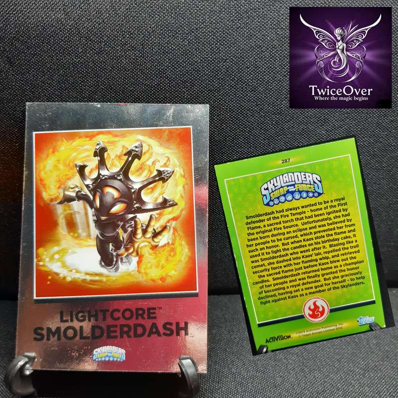 SSF - Skylanders Trading Card - 287 - Smolderdash