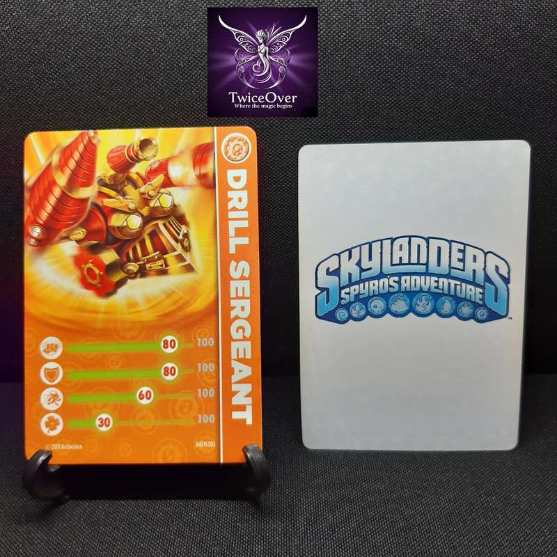 SSA - Skylanders Trading Card - Drill Sergeant - S1