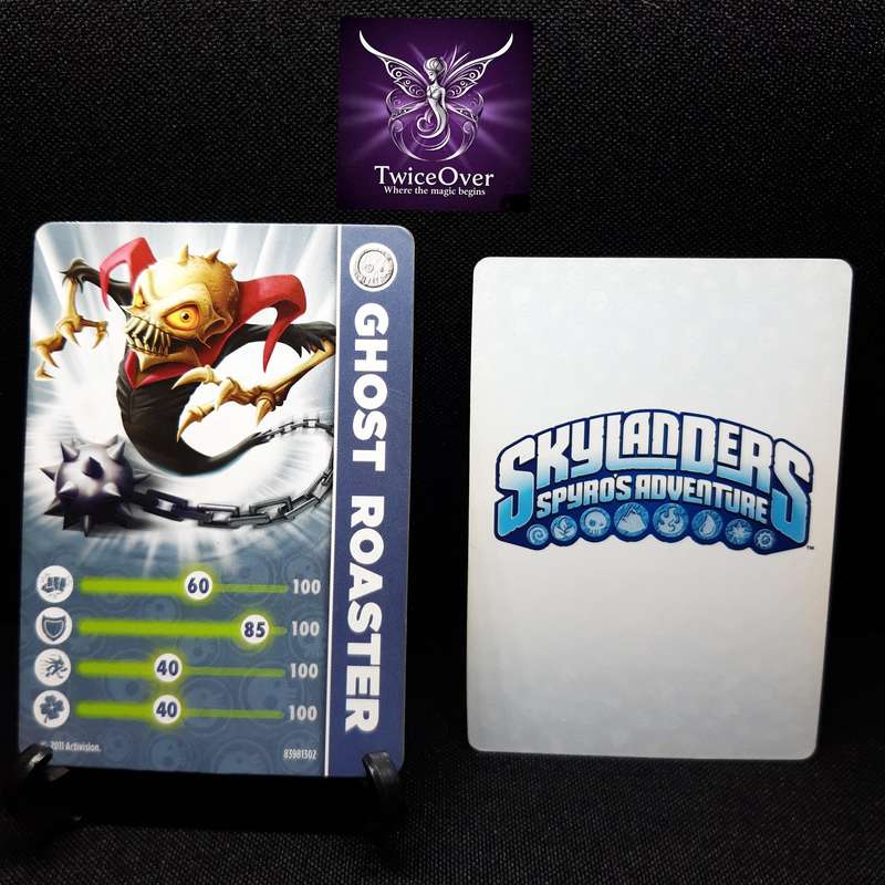 SSA - Skylanders Trading Card - Ghost Roaster - S1