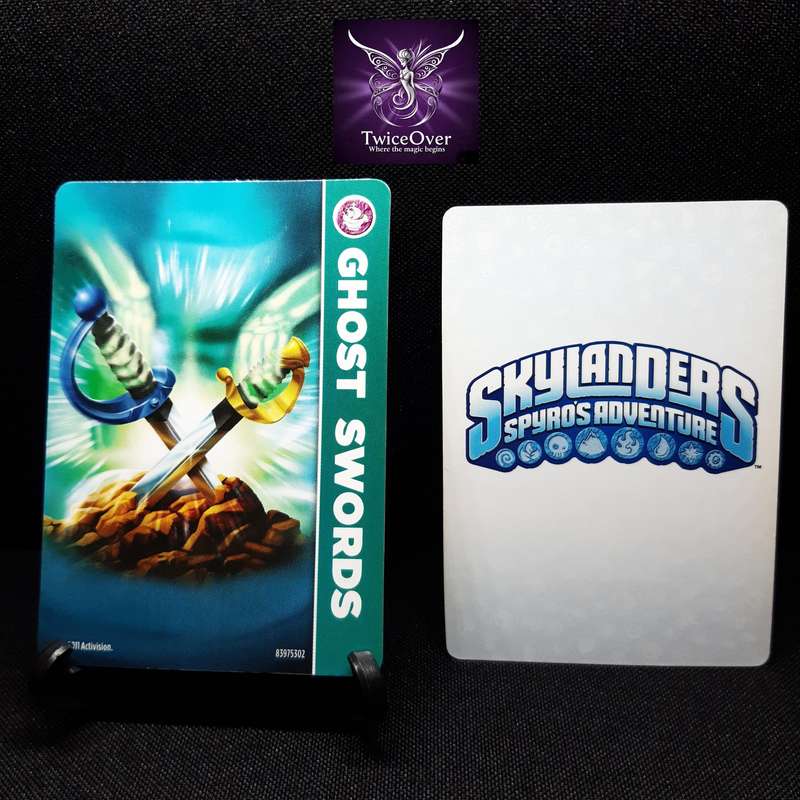 SSA - Skylanders Trading Card - Ghost Swords