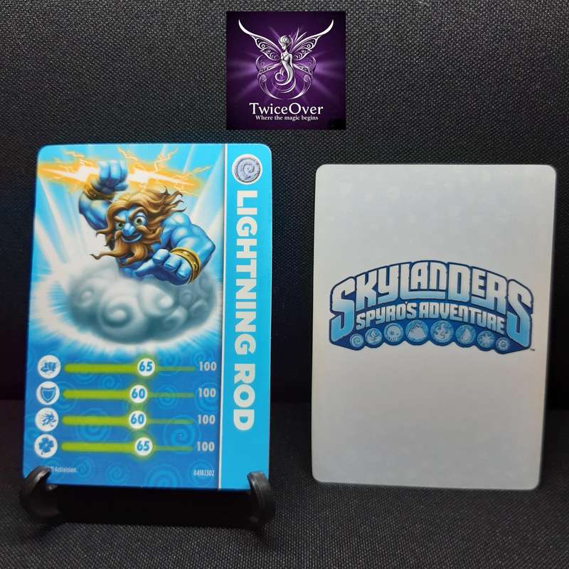 SSA - Skylanders Trading Card - Lightning Rod - S1