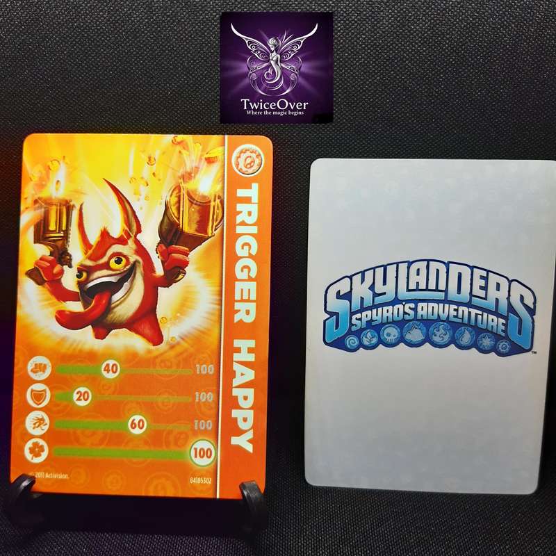 SSA - Skylanders Trading Card - Trigger Happy - S1