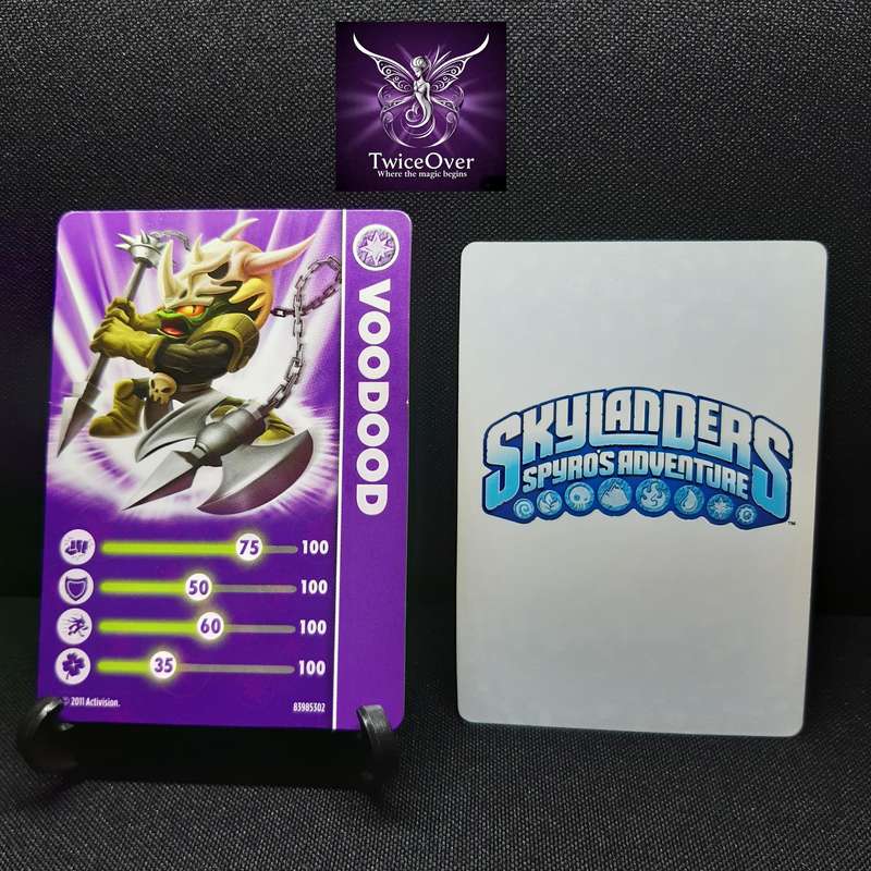 SSA - Skylanders Trading Card - Voodood - S1