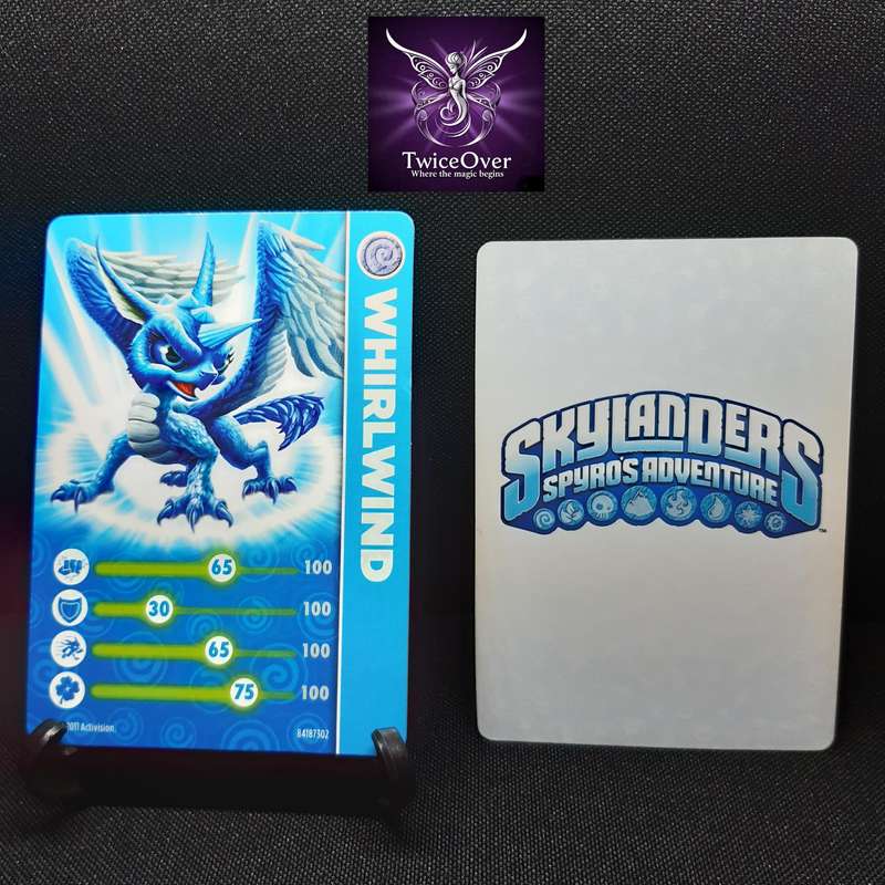 SSA - Skylanders Trading Card - Whirlwind - S1