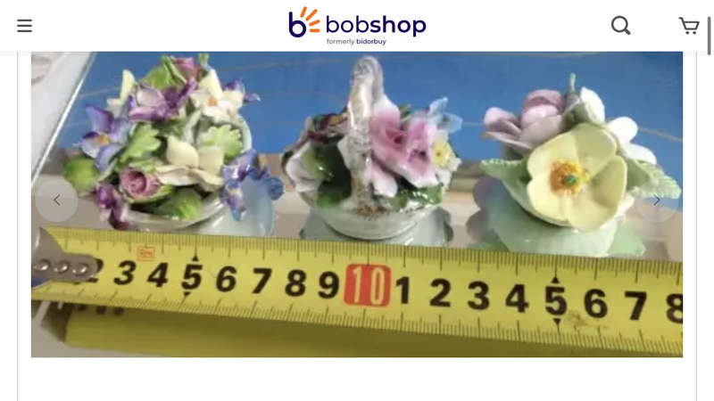 Royal Adderley Flower Place Card Holders