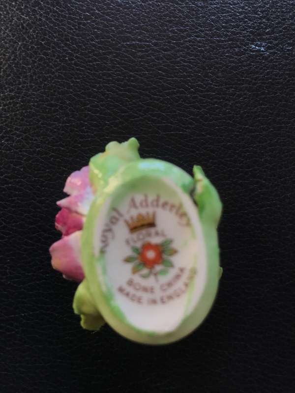 Royal Adderley Flower Place Card Holders
