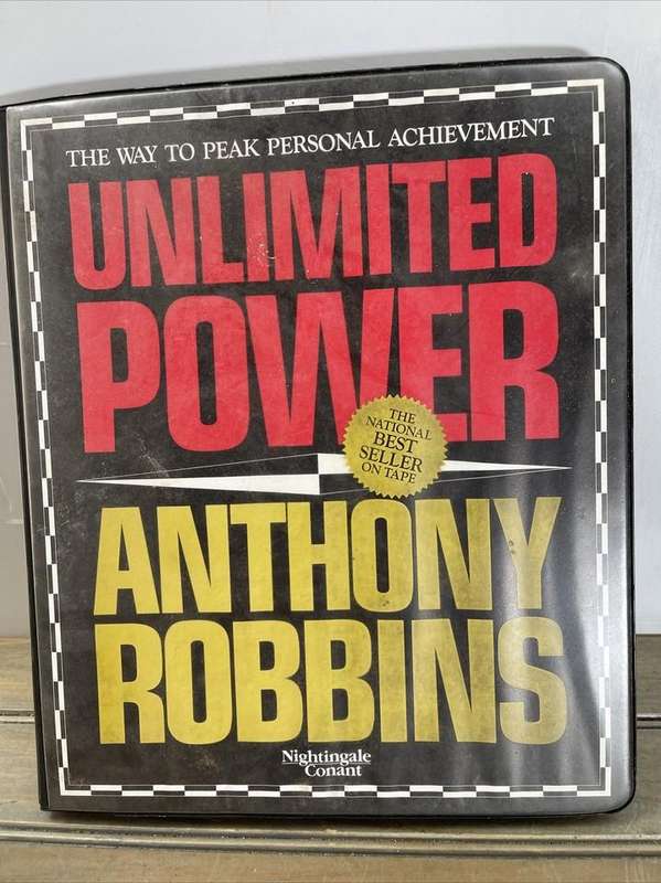 ANTHONY ROBBINS UNLIMITED POWER 6 AUDIO CASETTES