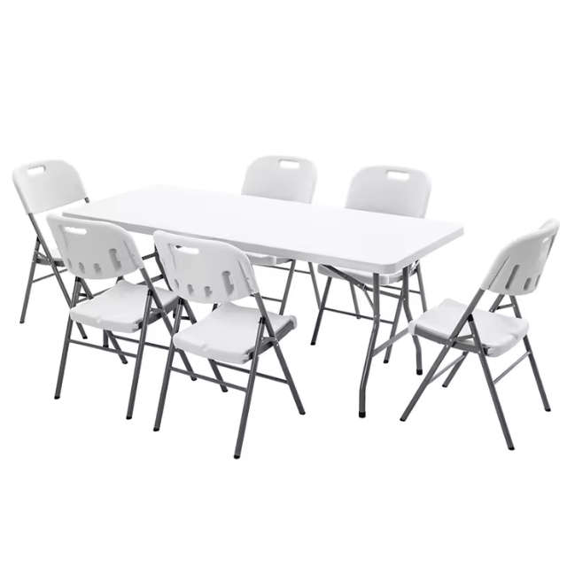 GOF Furniture  Tabula Foldable Table and Chair Set